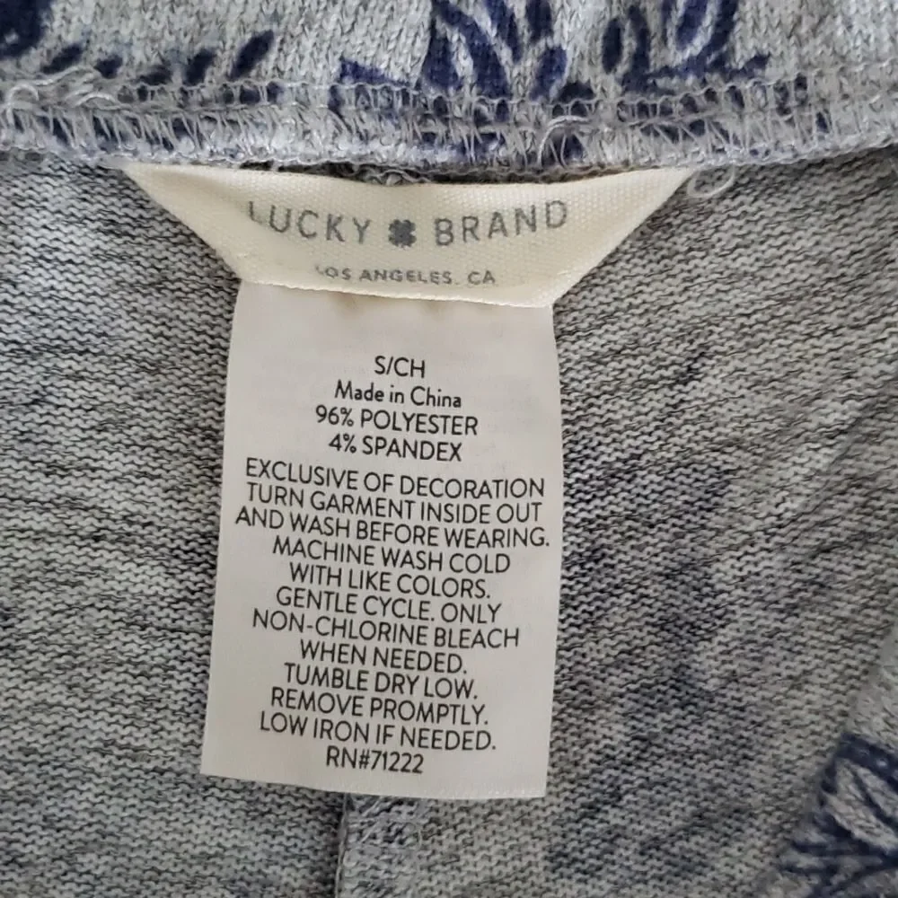Lucky brand pijama pants
